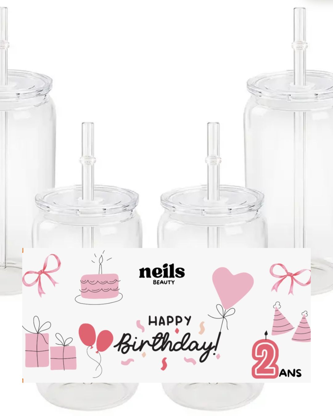 Verre Happy birthday NEILSBEAUTY 💕