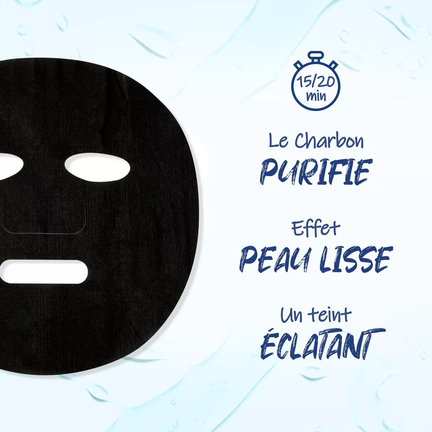 Masque visage en tissus
