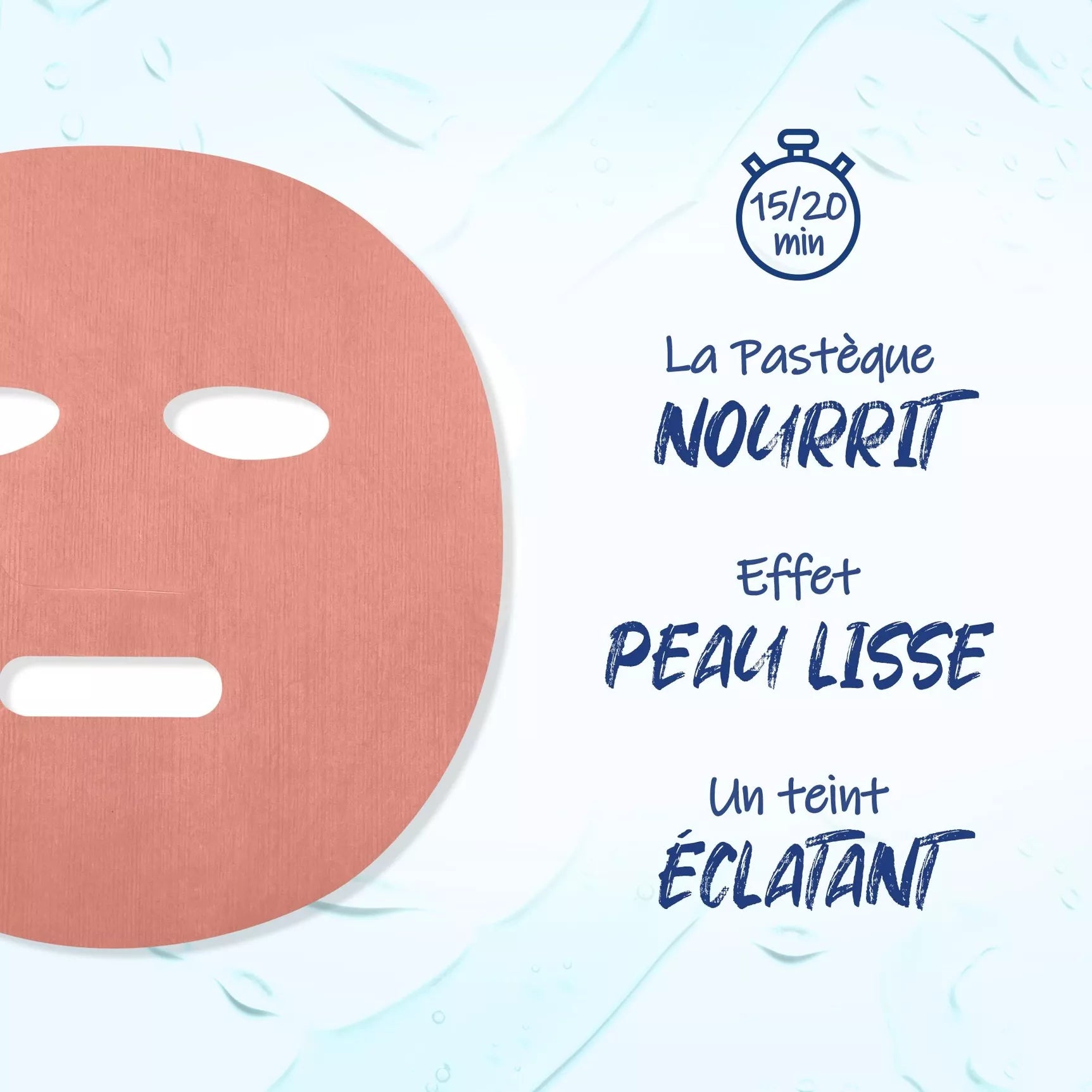 Masque visage en tissus