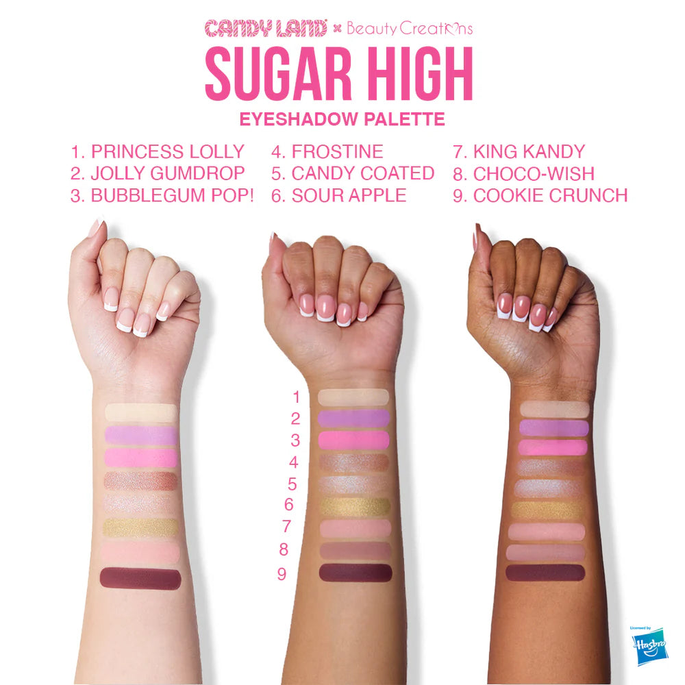 Sugar High - Shadow Palette & Pinceaux