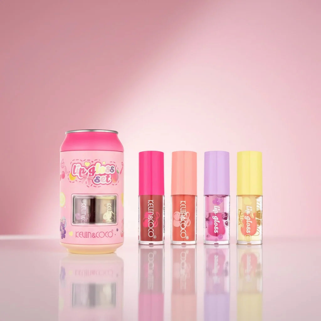 Coffret Canette Lip Gloss Fruit Satin - Kevin & Coco