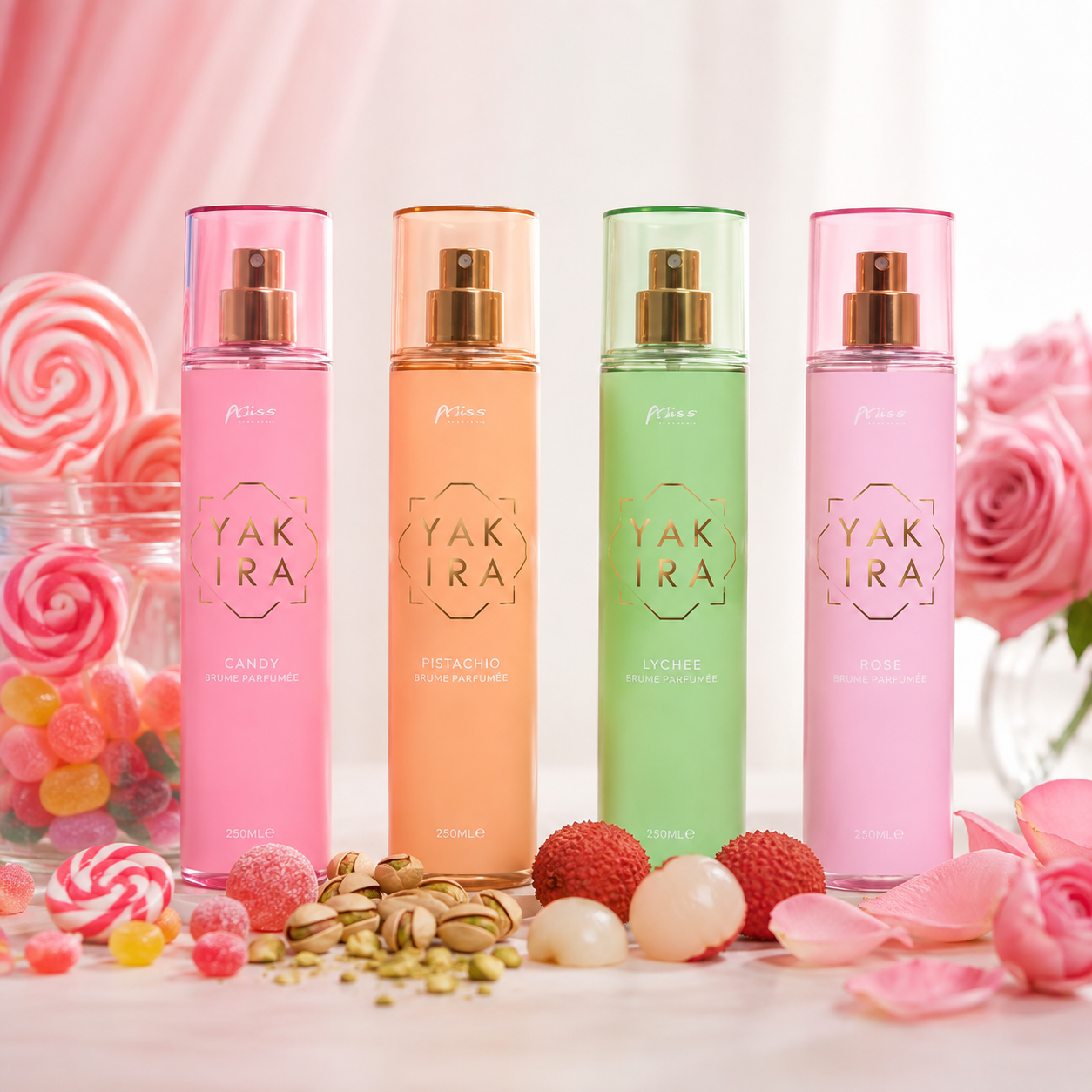 Brume Yakira gourmande 250 ml