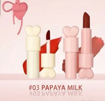 Duo Lèvres Nourrissant Cœur 4 Couleurs – Kevin & Coco