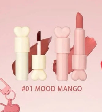 Duo Lèvres Nourrissant Cœur 4 Couleurs – Kevin & Coco