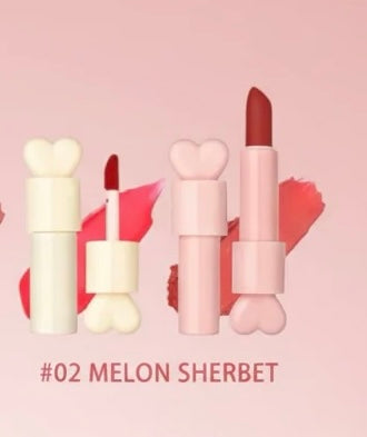 Duo Lèvres Nourrissant Cœur 4 Couleurs – Kevin & Coco