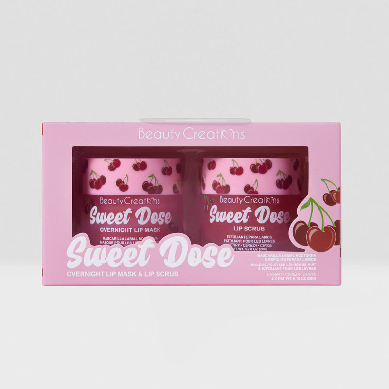 Sweet dose Lip Mask et Lip Scrub