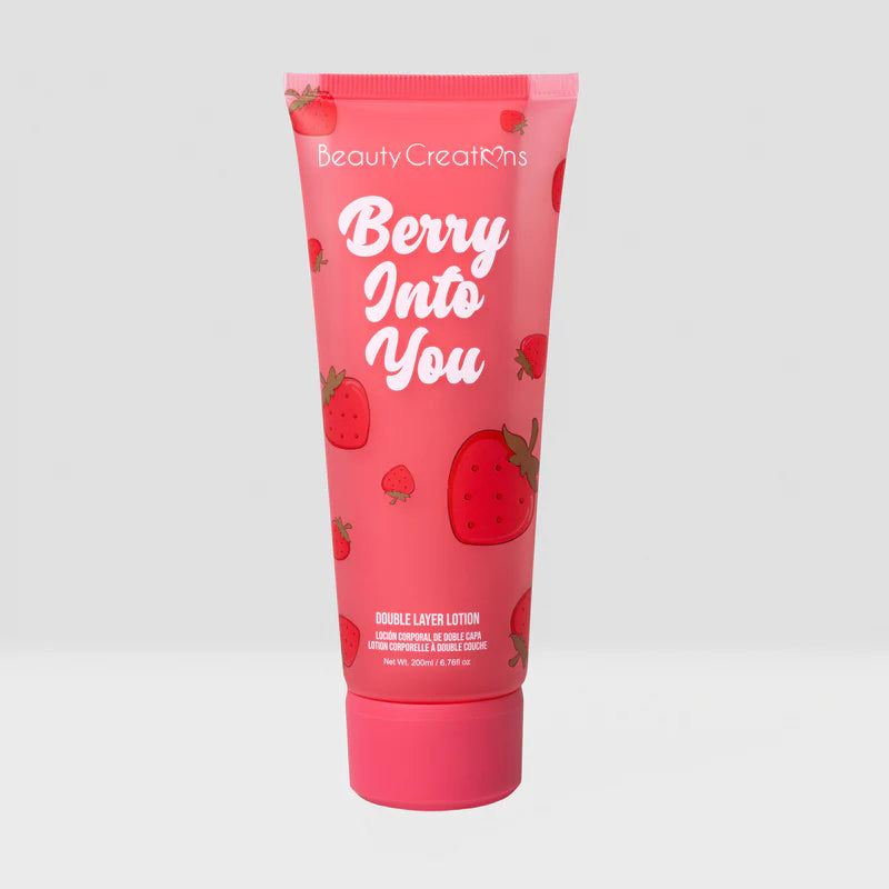 Lotion corporel fraise sucrée