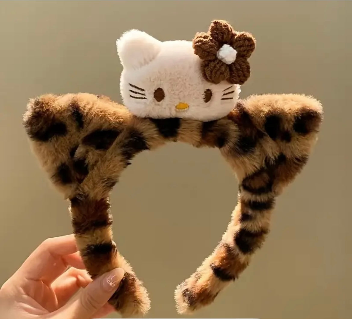 Bandeau Kitty léopard