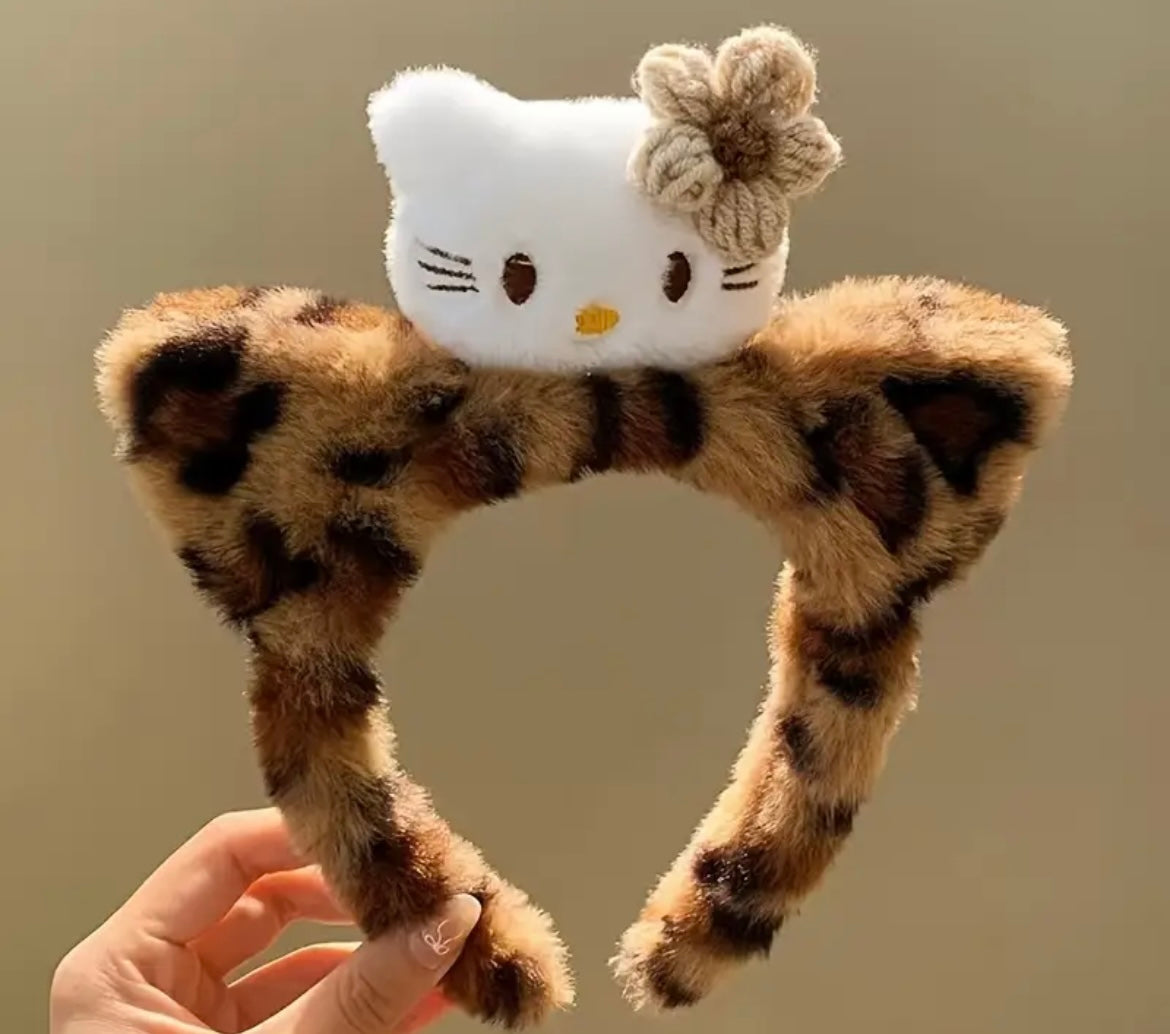 Bandeau Kitty léopard