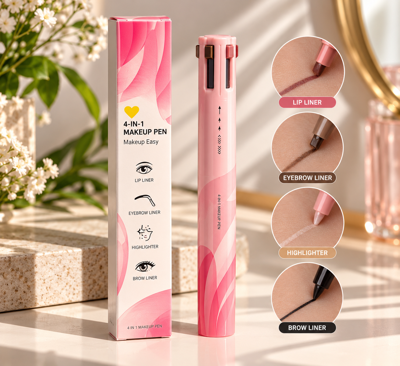Stylo Maquillage 4-en-1
